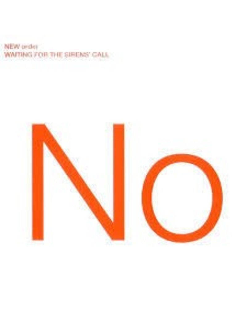 (LP) New Order - Waiting For The Sirens' Call (DIS)