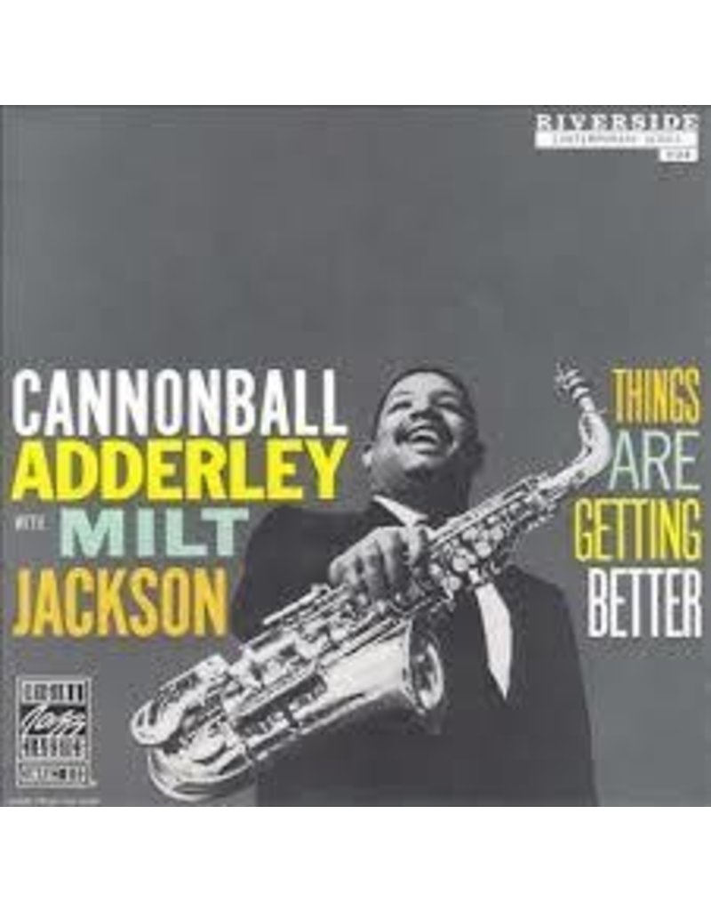 (LP) Adderley, Cannonball & Milt Jackson - Things Are Getting Better (DIS)