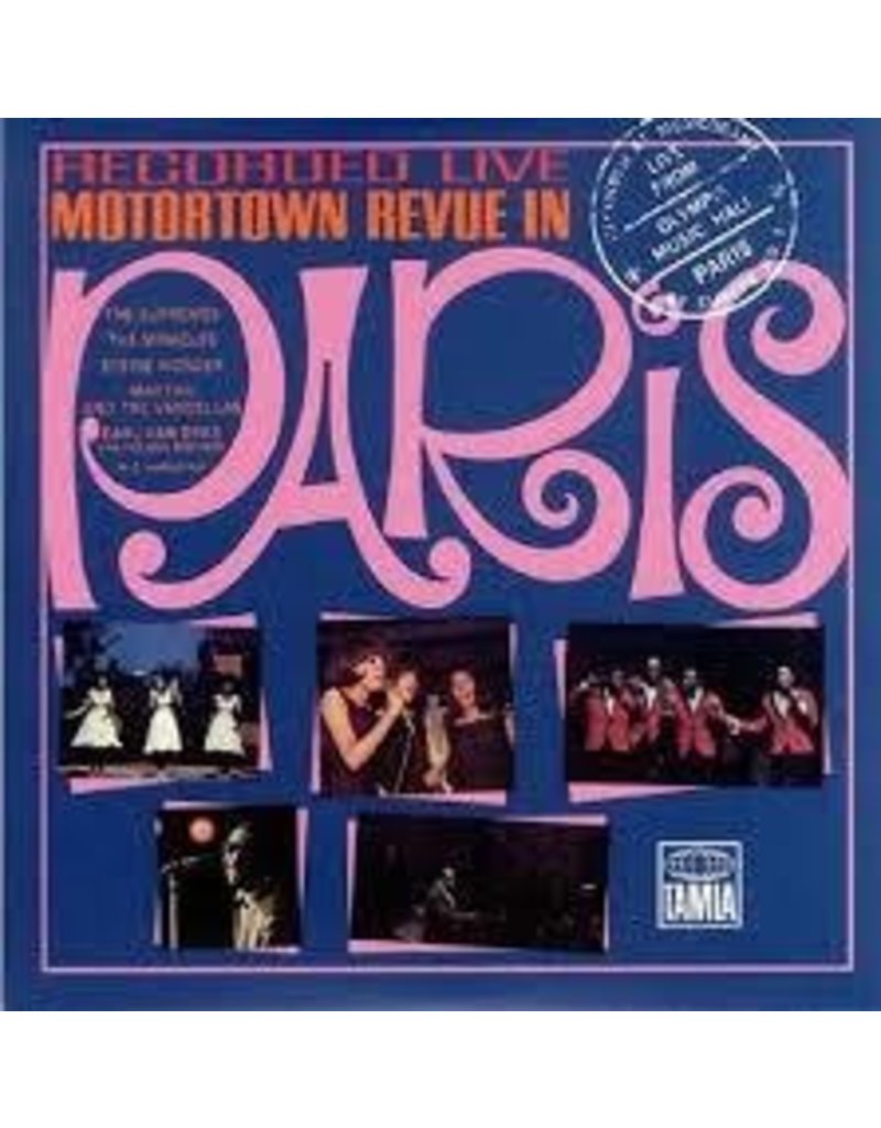 (LP) Various - Motortown Revue Live In Paris (3 LP)