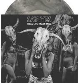 (LP) Say Yes - Real Life Trash Mag (Black Smoke Vinyl) (DIS)