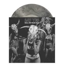 (LP) Say Yes - Real Life Trash Mag (Black Smoke Vinyl) (DIS)