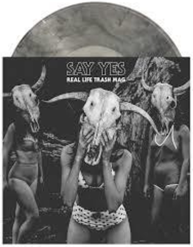 (LP) Say Yes - Real Life Trash Mag (Black Smoke Vinyl) (DIS)