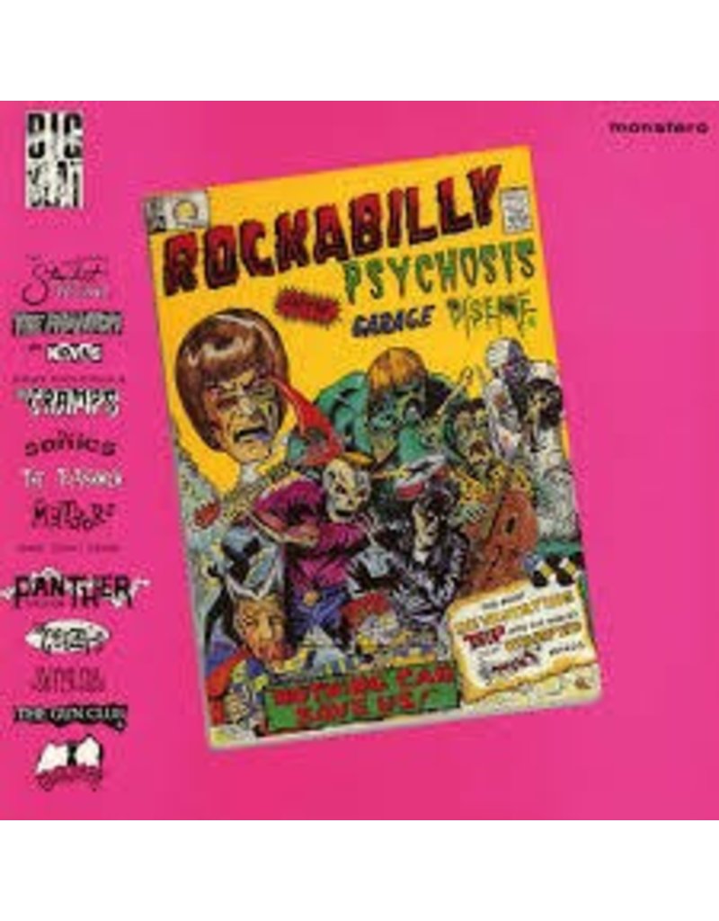 (LP) Various - Rockabilly Psychosis And The Garage Disease (DIS)