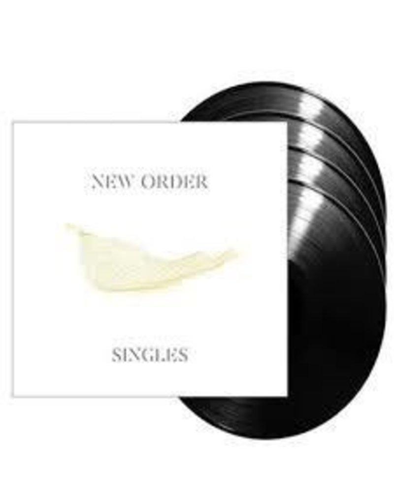 (LP) New Order - Singles (2015, 4LP 180G)