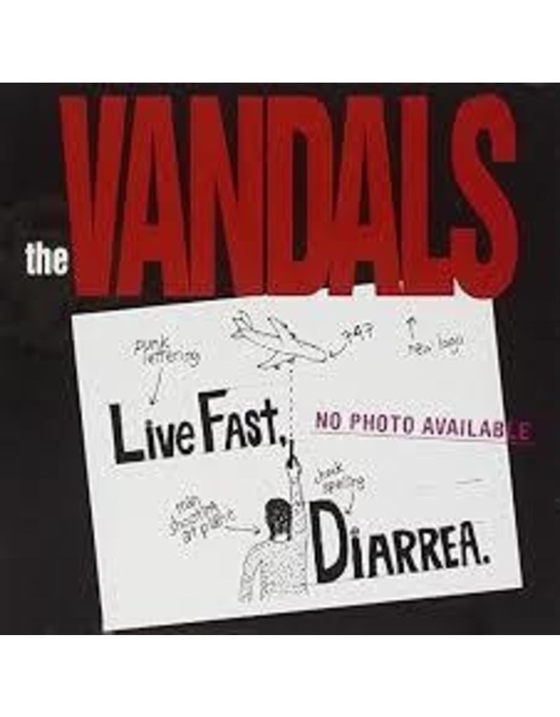 (LP) Vandals - Live Fast Diarrhea (Green) (DIS)