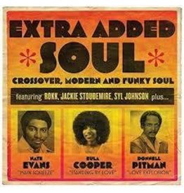 (LP) Various - Extra Added Soul: (2LP) crossover, modern & funky soul