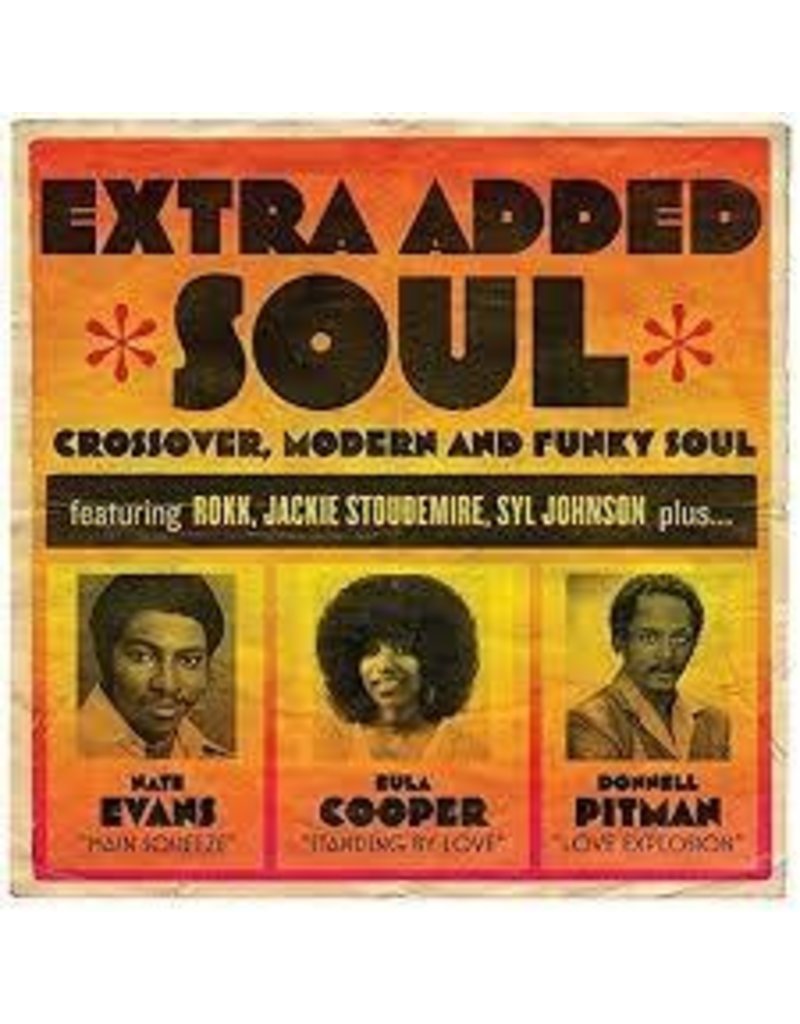 (LP) Various - Extra Added Soul: (2LP) crossover, modern & funky soul