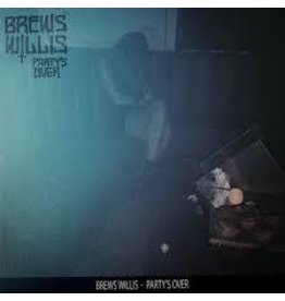 (LP) Brews Willis - Party's Over (Blue vinyl + 2 Stickers)