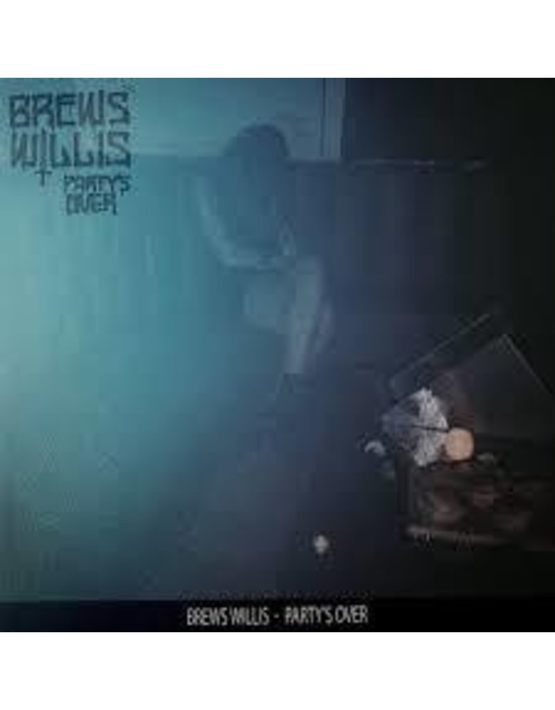 (LP) Brews Willis - Party's Over (Blue vinyl + 2 Stickers)
