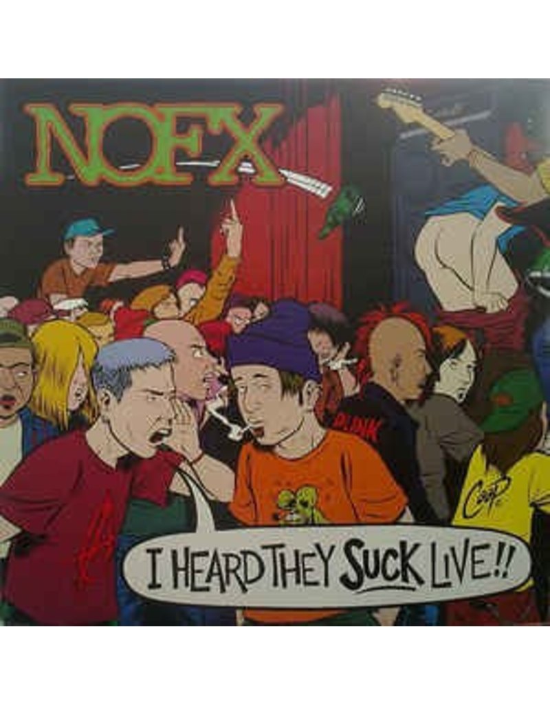 LP) NOFX - I Heard They Suck Live - Dead Dog Records LP) NOFX - I Heard They Suck Live - Dead Dog Records