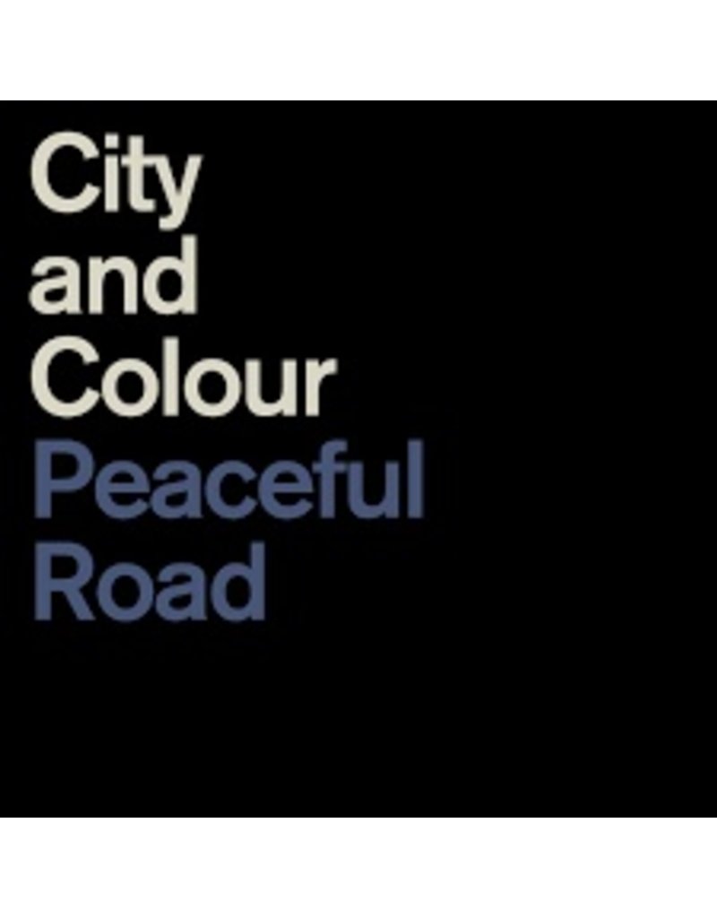 (LP) City And Colour - Peaceful Road/Rain (12" Single)