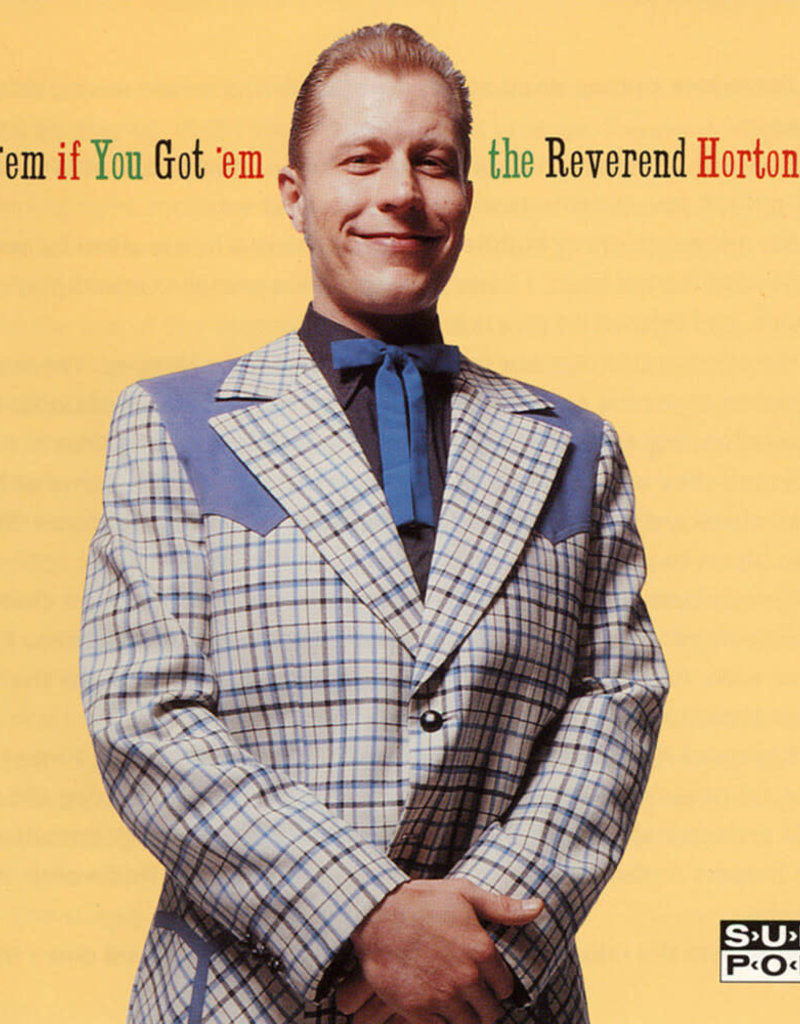 (LP) Reverend Horton Heat - Smoke 'Em If You Got 'Em (Clear Vinyl)