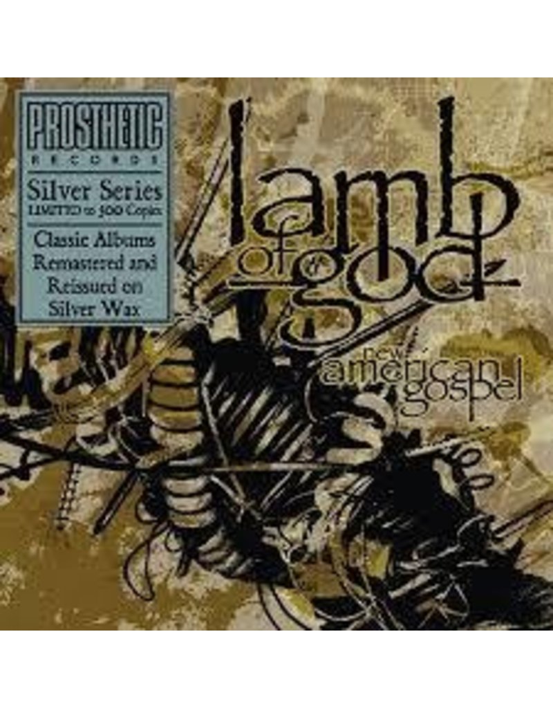 (LP) Lamb Of God - New American Gospel (Silver Ed)