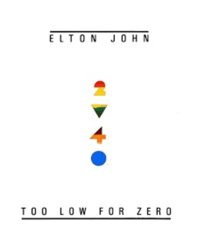 (LP) John, Elton - Too Low For Zero (180g/RM 2017)
