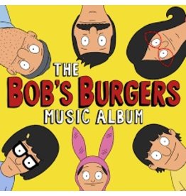(LP) Soundtrack - The Bob's Burgers Music Album (Condiment Coloured Vinyl + Lyrics Book + Sheet Music Songbook + 3 Posters + Sitcker Book + Patch)