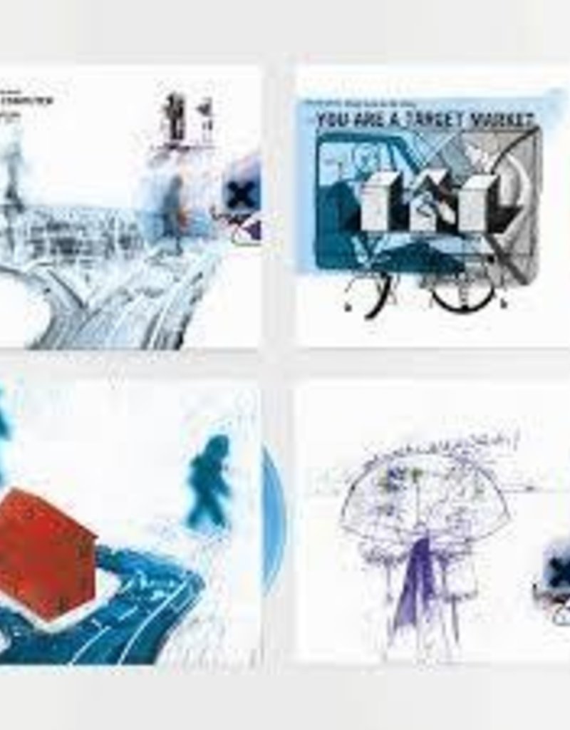 (LP) Radiohead - OK Computer 20th Ann. (3LP Blue Oknotok 1997 2017 LIMITED  BLUE VINYL)