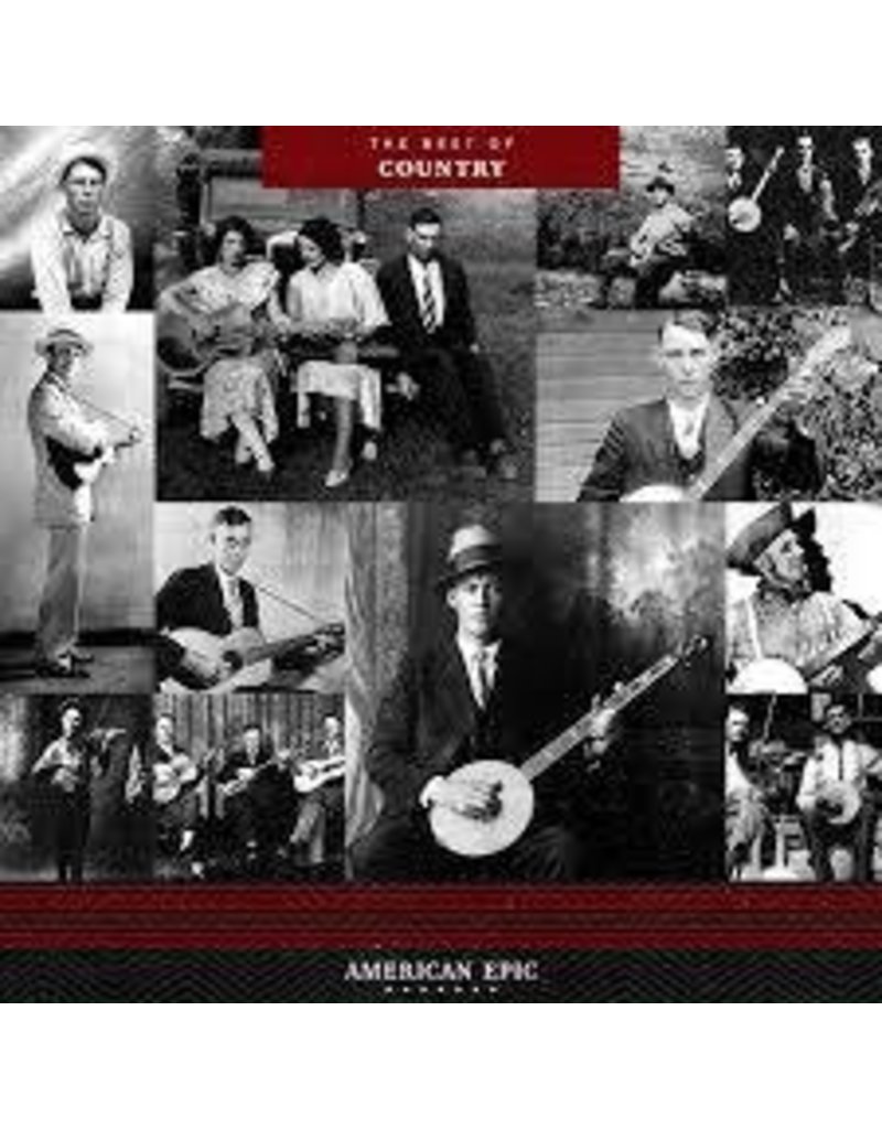 (LP) Various - American Epic: the best of country