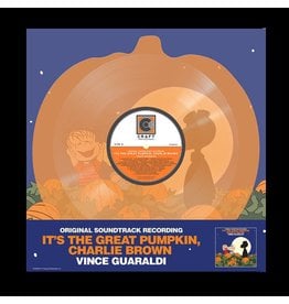 Craft Recordings (LP) Vince Guaraldi - It's The Great Pumpkin, Charlie Brown (Clear Orange/pumpkin-shaped/33rpm