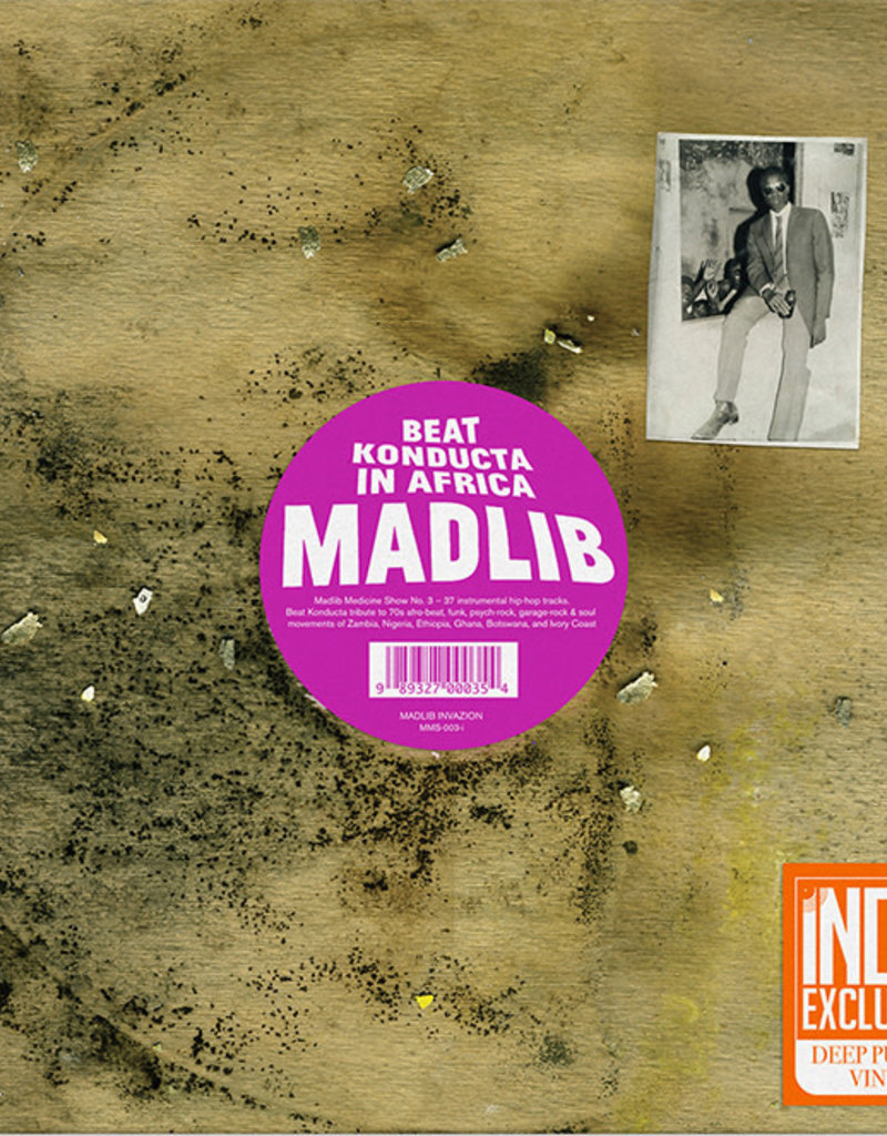 LP) Madlib - Medicine Show #3 - Beat Konducta In Africa (2LP
