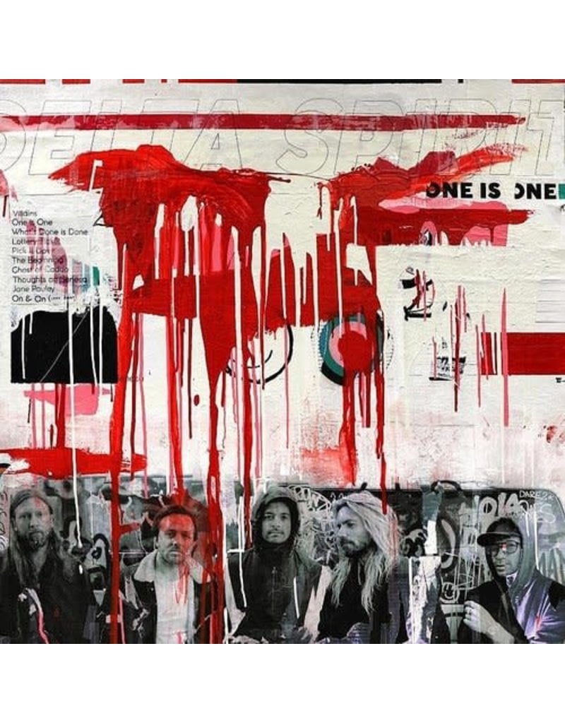 (LP) Delta Spirit - One is One (Indie: Teal W/Red & White Splatter)