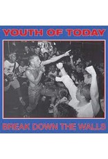 (LP) Youth of Today - Break Down The Walls (opaque blue)