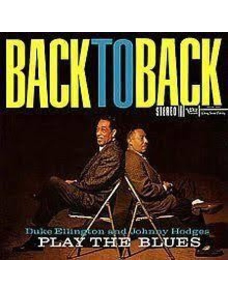 (LP) Ellington, Duke and Hodges, Johnny - Back To Back (DIS)