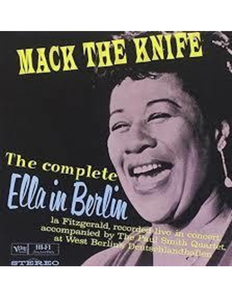 (LP) Fitzgerald, Ella - Ella In Berlin (180g)