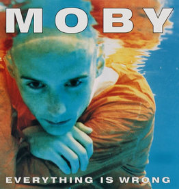 (LP) Moby - Everything Is Wrong (Transparent Light Blue/140g/Ltd Edition) 2022 Repress