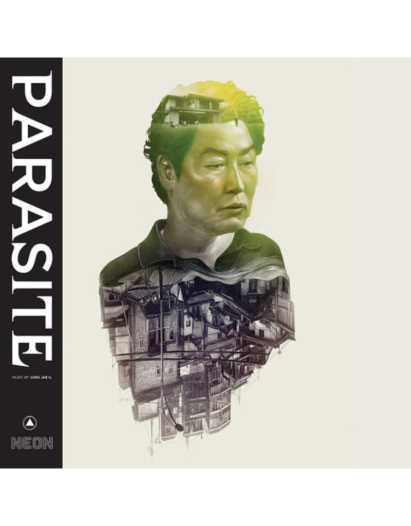 (LP) Soundtrack - Parasite O.S.T. (2LP-green with red marble vinyl) (Jung Jae II)