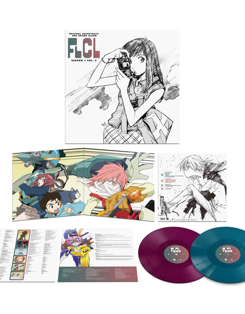 Milan Records (LP) The Pillows - FLCL Season 1 Vol. 2 (Original Soundtrack and Drama Album) [2LP]
