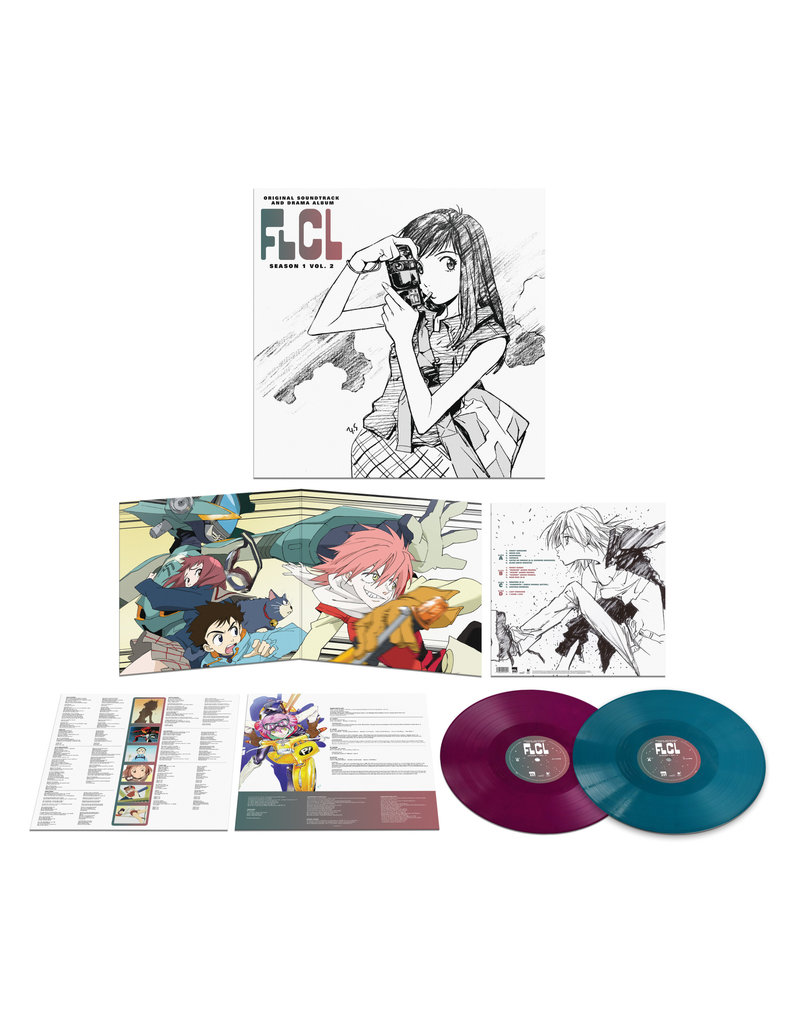Milan Records (LP) The Pillows - FLCL Season 1 Vol. 2 (Original Soundtrack and Drama Album) [2LP]
