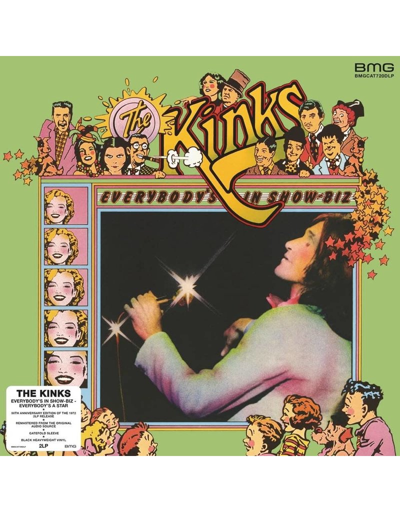 BMG Rights Management (LP) The Kinks - Everybody's In Show-Biz (2022 Standalone) 2LP 50th Anniversary Edition