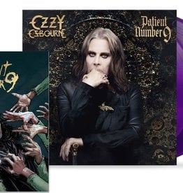 (LP) Ozzy Osbourne - Patient Number 9 (Indie: 2LP "Crystal Violet" Vinyl) + COMIC BOOK