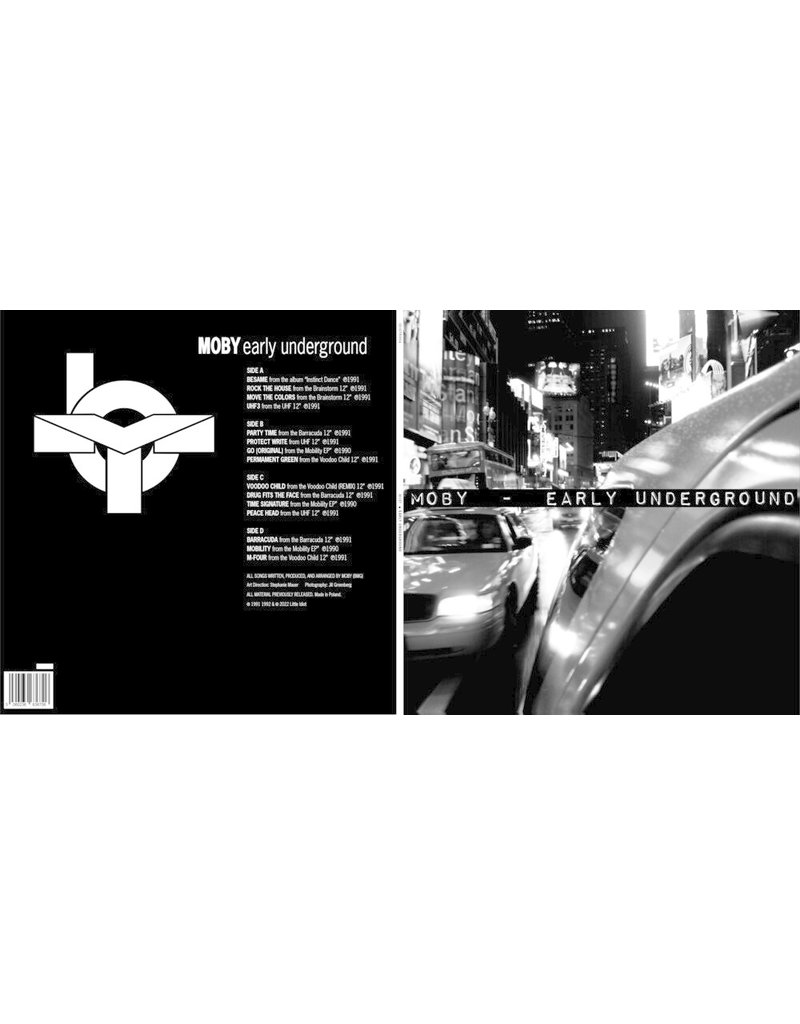 (LP) Moby - Early Underground (2LP/140g) 2022 Repress CLR2024