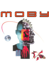 (LP) Moby - Moby - Self Titled (blue w/black & white marble/140g/ltd edition) 2022 Repress CLR2024