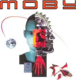 (LP) Moby - Moby - Self Titled (blue w/black & white marble/140g/ltd edition) 2022 Repress