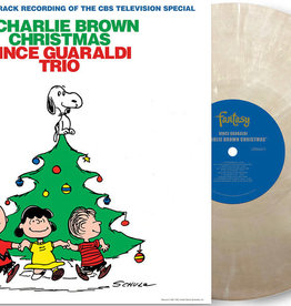 Concord Jazz (LP) Vince Guaraldi Trio - A Charlie Brown Christmas (2022 Repress - Snowstorm Coloured)