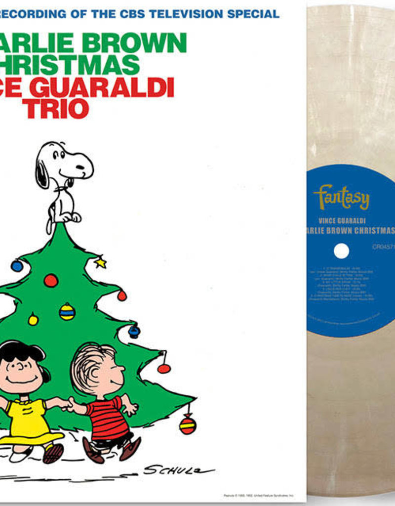Concord Jazz (LP) Vince Guaraldi Trio - A Charlie Brown Christmas (2022 Repress - Snowstorm Coloured)