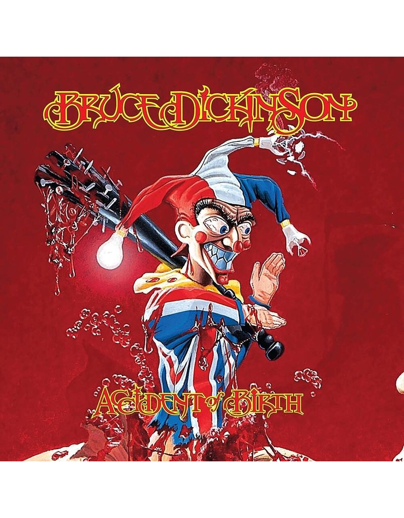 (LP) Bruce Dickinson - Accident Of Birth (Limited 25th Anniversary Red & Yellow Splatter)