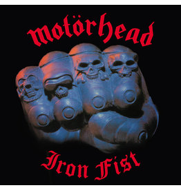 (LP) Motorhead - Iron Fist (Limited Edition Black & Blue Swirl Vinyl) 40th Anniversary Edition