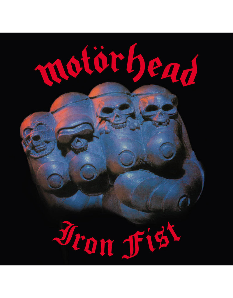 (LP) Motorhead - Iron Fist (Limited Edition Black & Blue Swirl Vinyl) 40th Anniversary Edition CLR2024