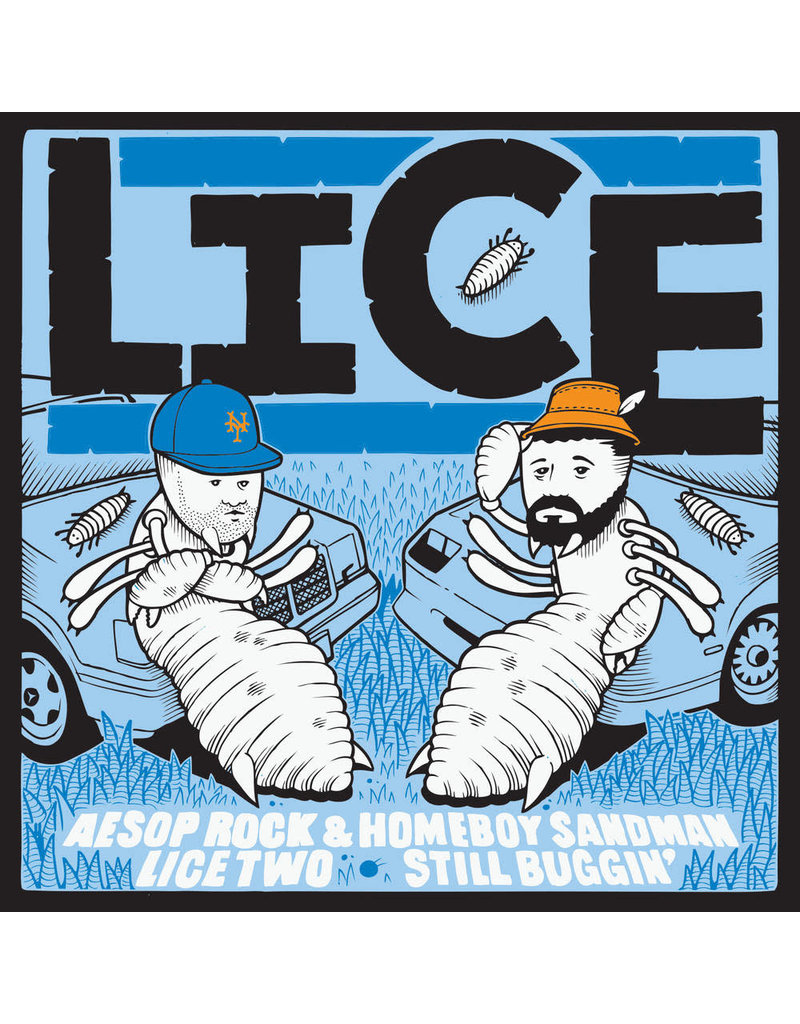 (LP) Aesop Rock & Homeboy Sandman - Lice Two: Still Buggin' (12" EP) CLR2024