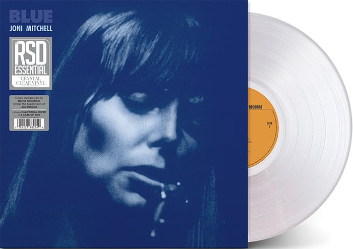 (LP) Joni Mitchell - Blue (Clear) 2022 Repress