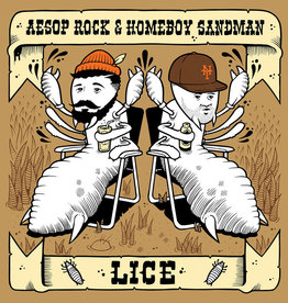 (LP) Aesop Rock & Homeboy Sandman - Lice (12" EP)