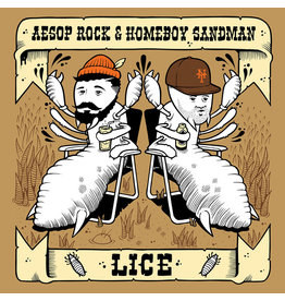 (LP) Aesop Rock & Homeboy Sandman - Lice (12" EP)