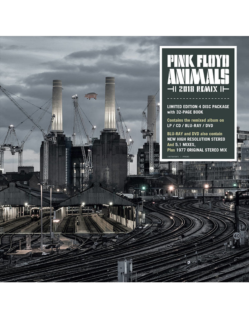 Legacy (LP) Pink Floyd - Animals (2018 Remix) (Deluxe Box) (LP/CD/BluRay/DVD)
