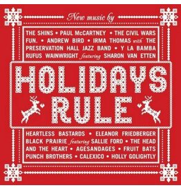Craft Recordings (LP) Various - Holidays Rule (10th Anniversary Translucent Red Vinyl) (2LP)