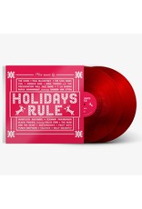 Craft Recordings (LP) Various - Holidays Rule (10th Anniversary Translucent Red Vinyl) (2LP)