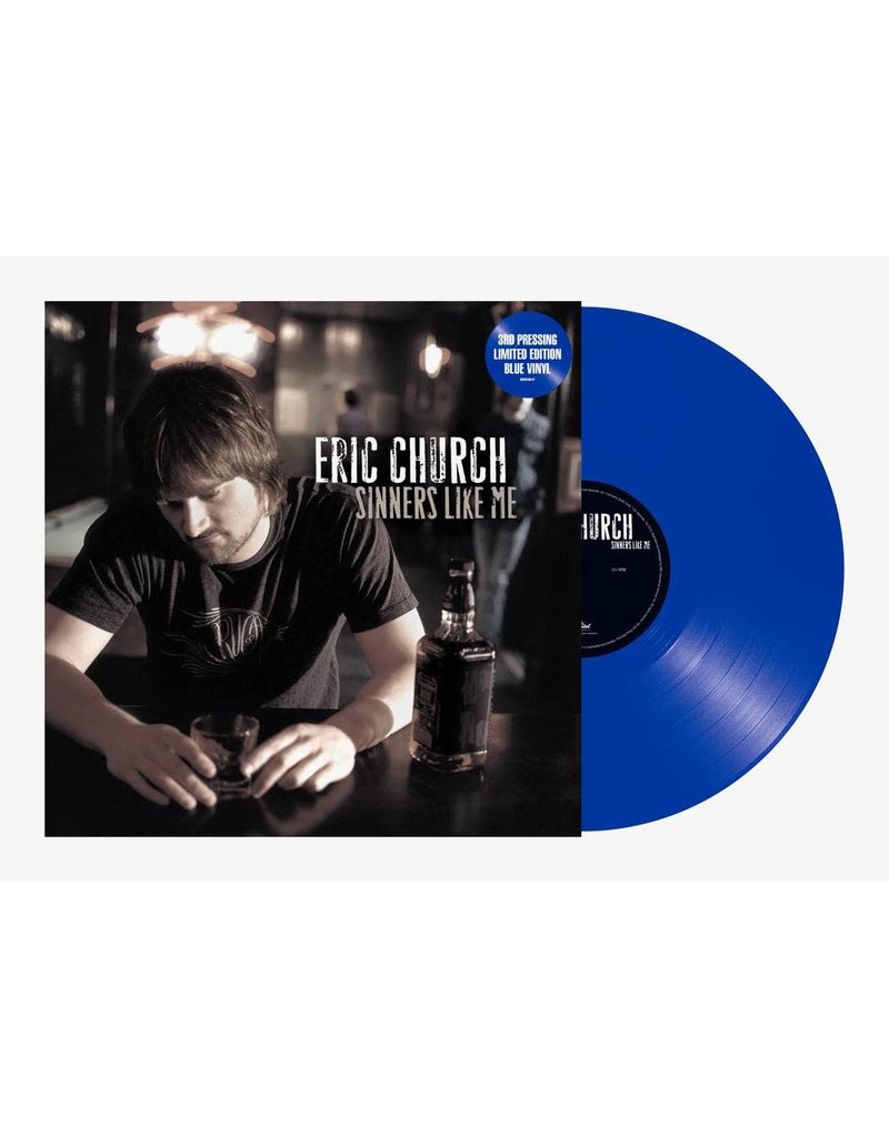 (LP) Eric Church - Sinners Like Me (Limited Edition Blue Vinyl) CLR2024
