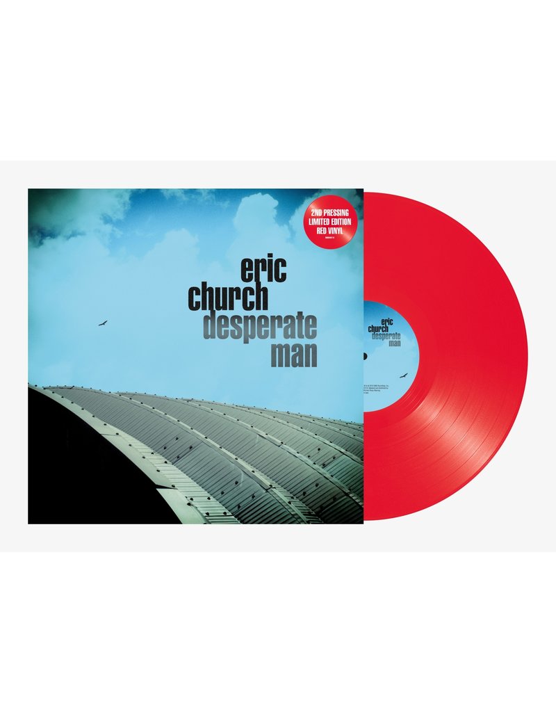 (LP) Eric Church - Desperate Man (Limited Edition Red Vinyl) CLR2024